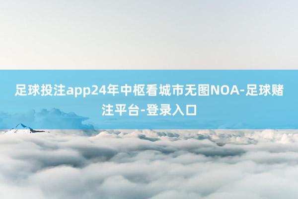 足球投注app24年中枢看城市无图NOA-足球赌注平台-登录入口