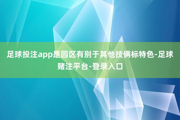 足球投注app是园区有别于其他技俩标特色-足球赌注平台-登录入口